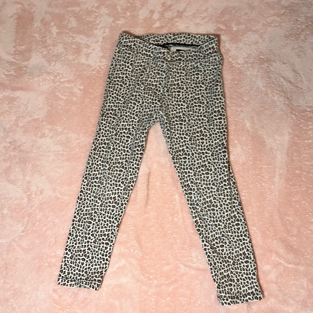 Gap leopard print girl size 4t leggings